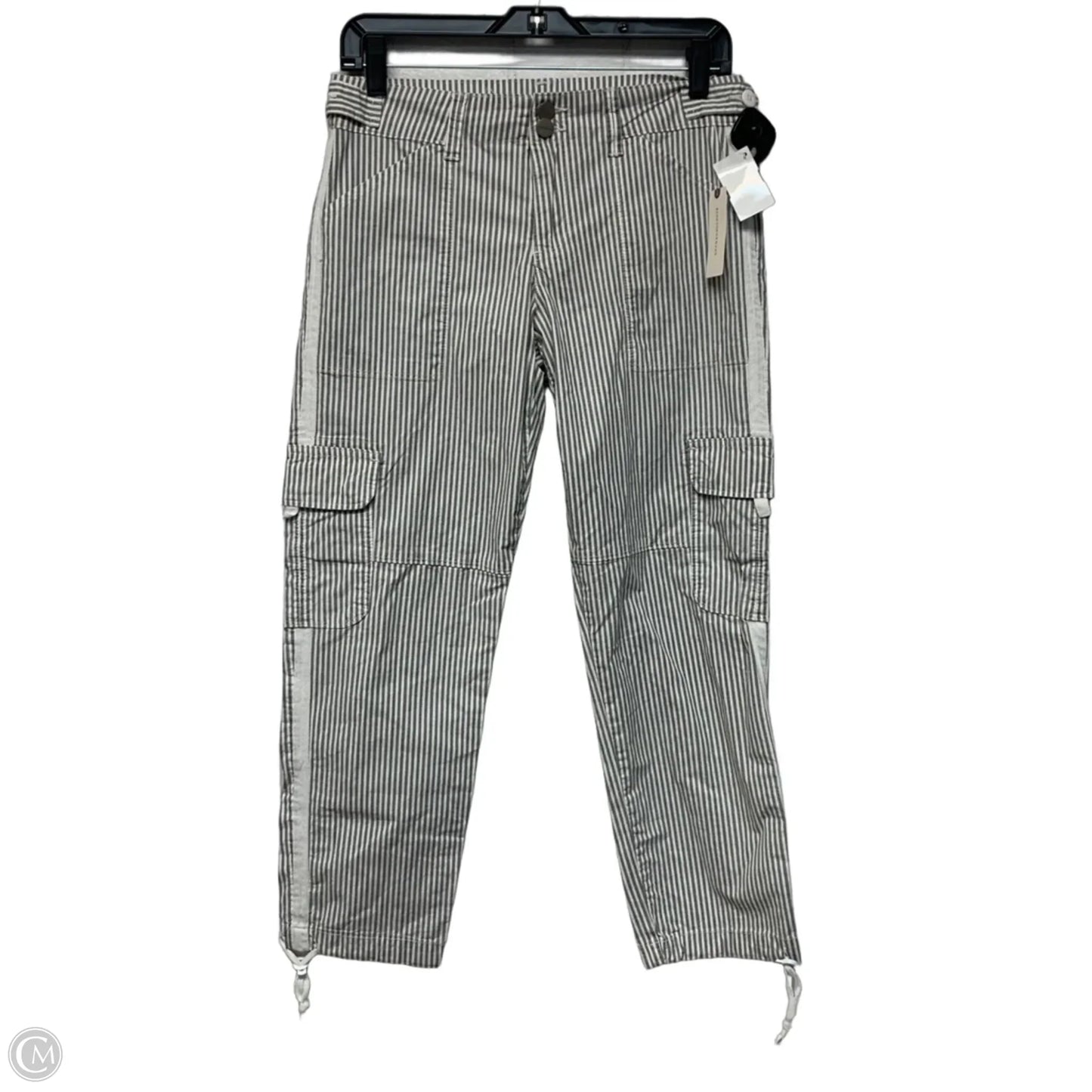 Pants Cargo & Utility By Anthropologie In Grey & White, Size: 2