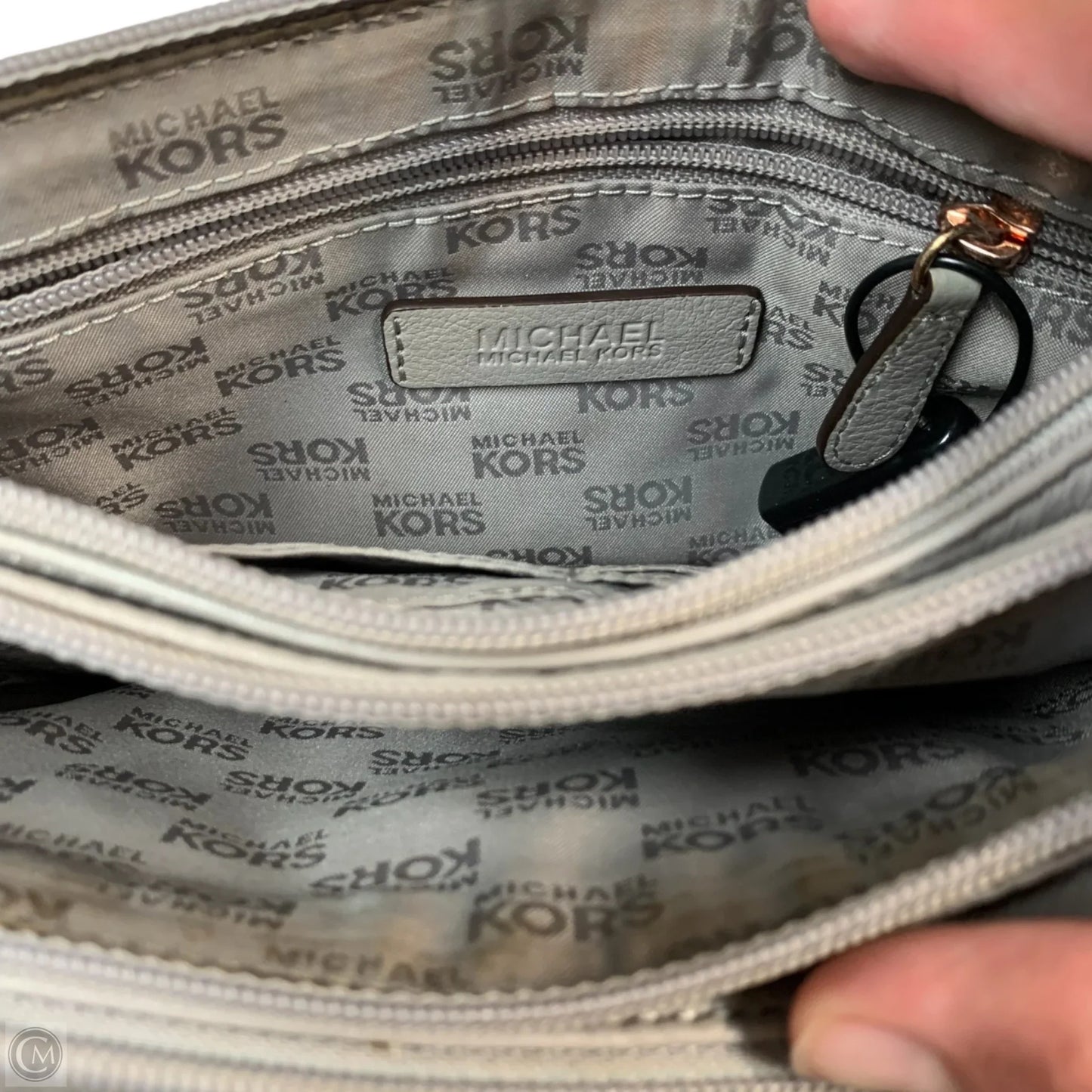 Crossbody Designer By Michael Kors, Size: Medium