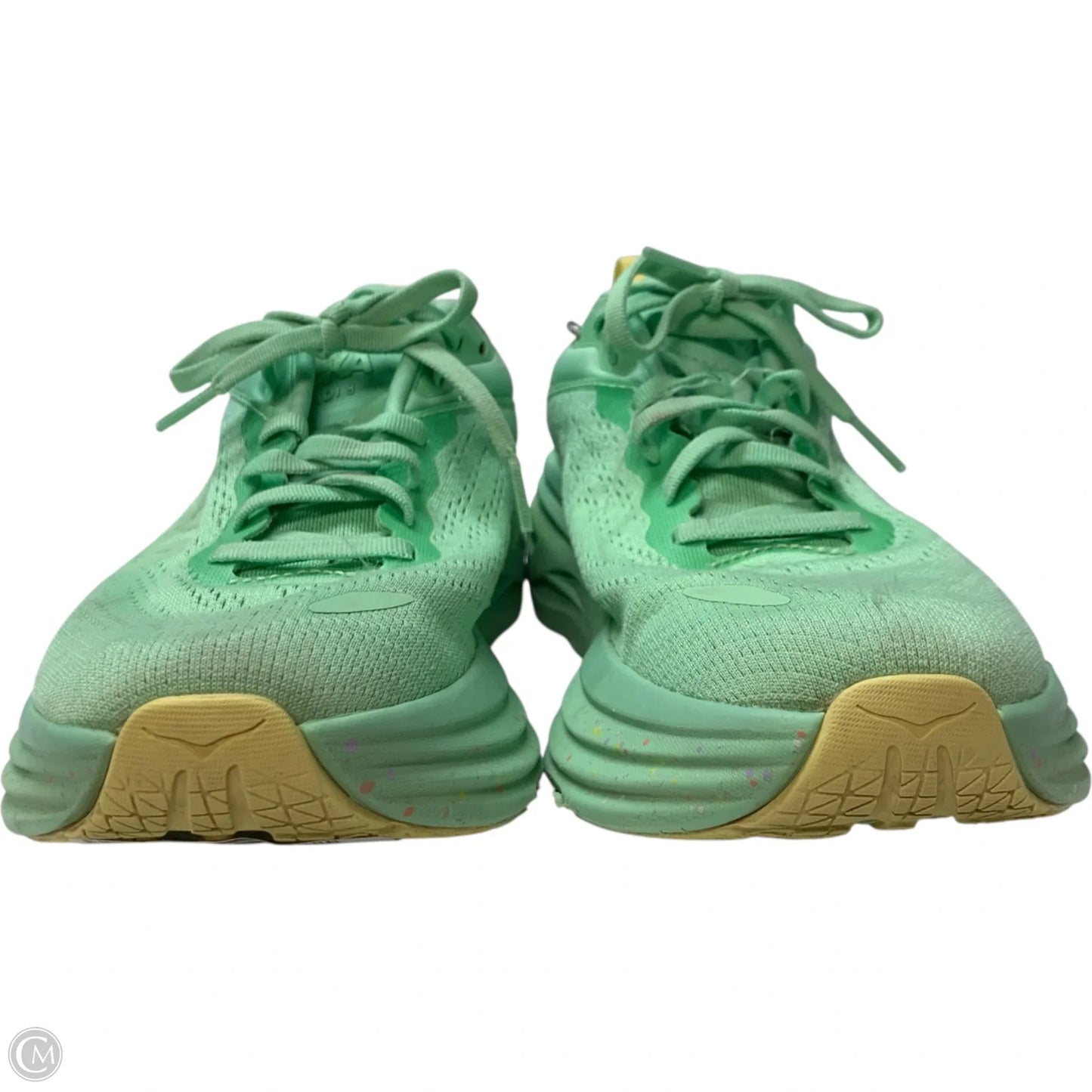 Shoes Athletic By Hoka In Green, Size: 7.5