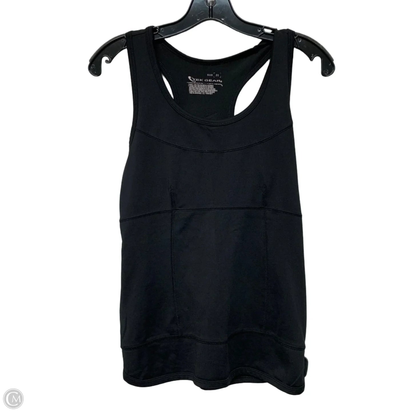 Athletic Tank Top By Tek Gear In Black, Size: M