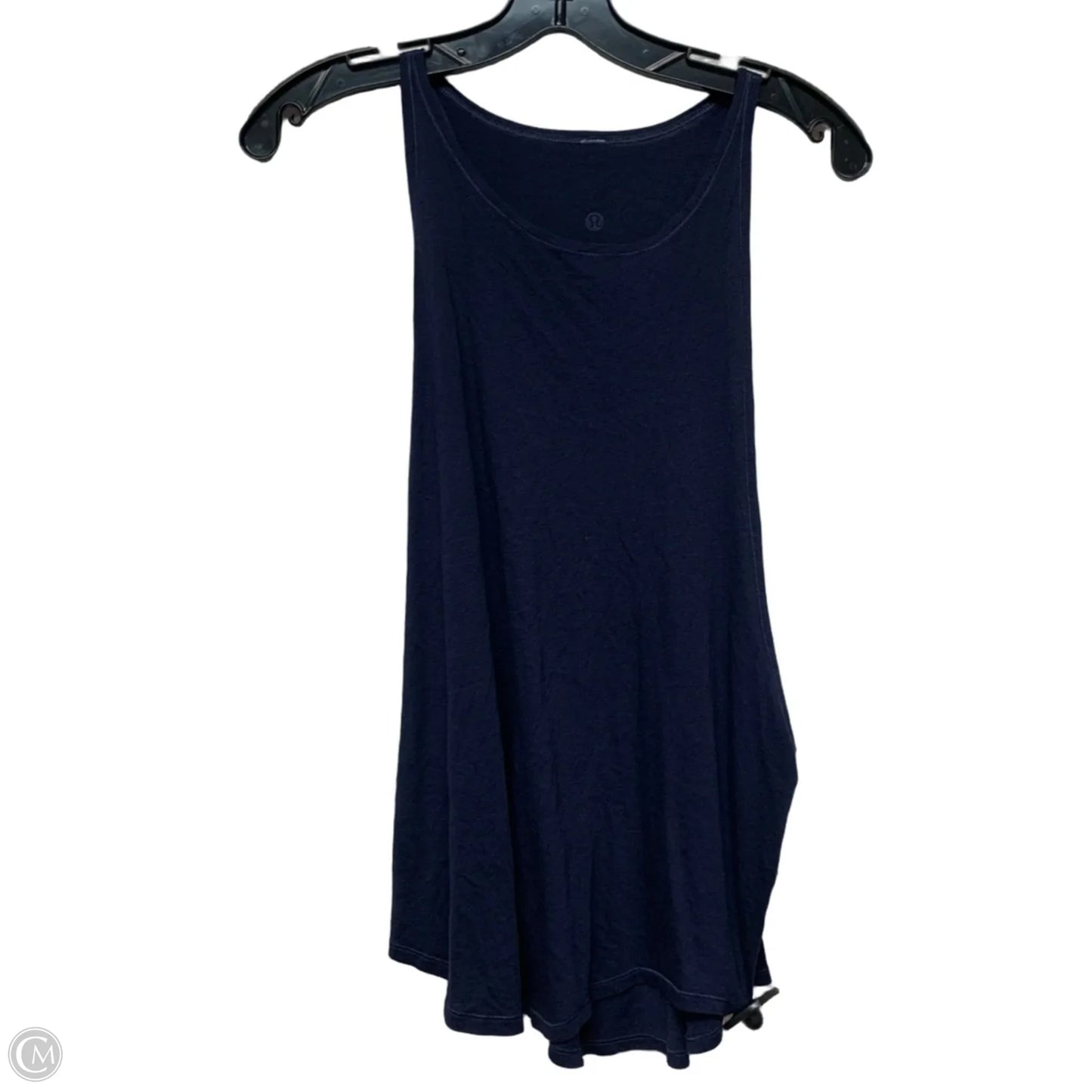 Athletic Tank Top By Lululemon In Navy, Size: M