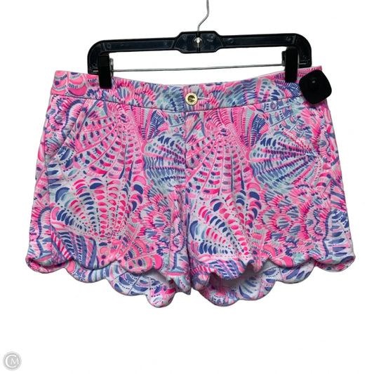 Shorts Designer By Lilly Pulitzer In Pink & Purple, Size: 8