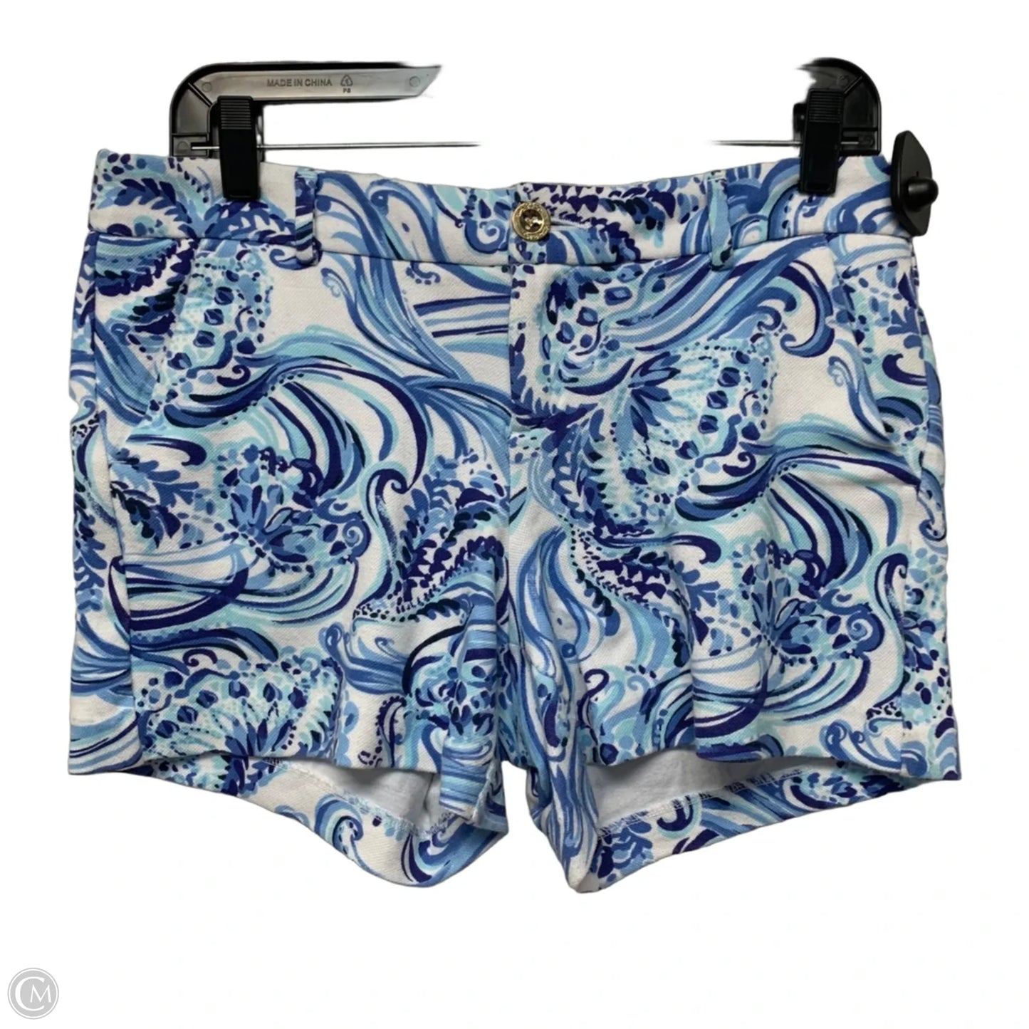 Shortalls Designer By Lilly Pulitzer In Blue, Size: 6