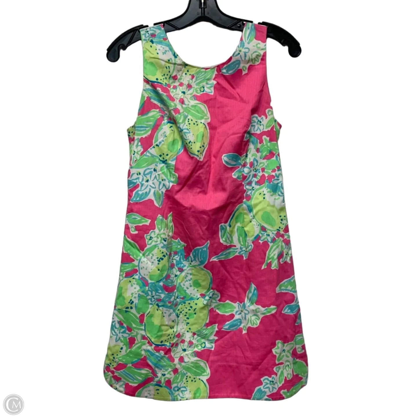 Dress Designer By Lilly Pulitzer In Green & Pink, Size: Xs