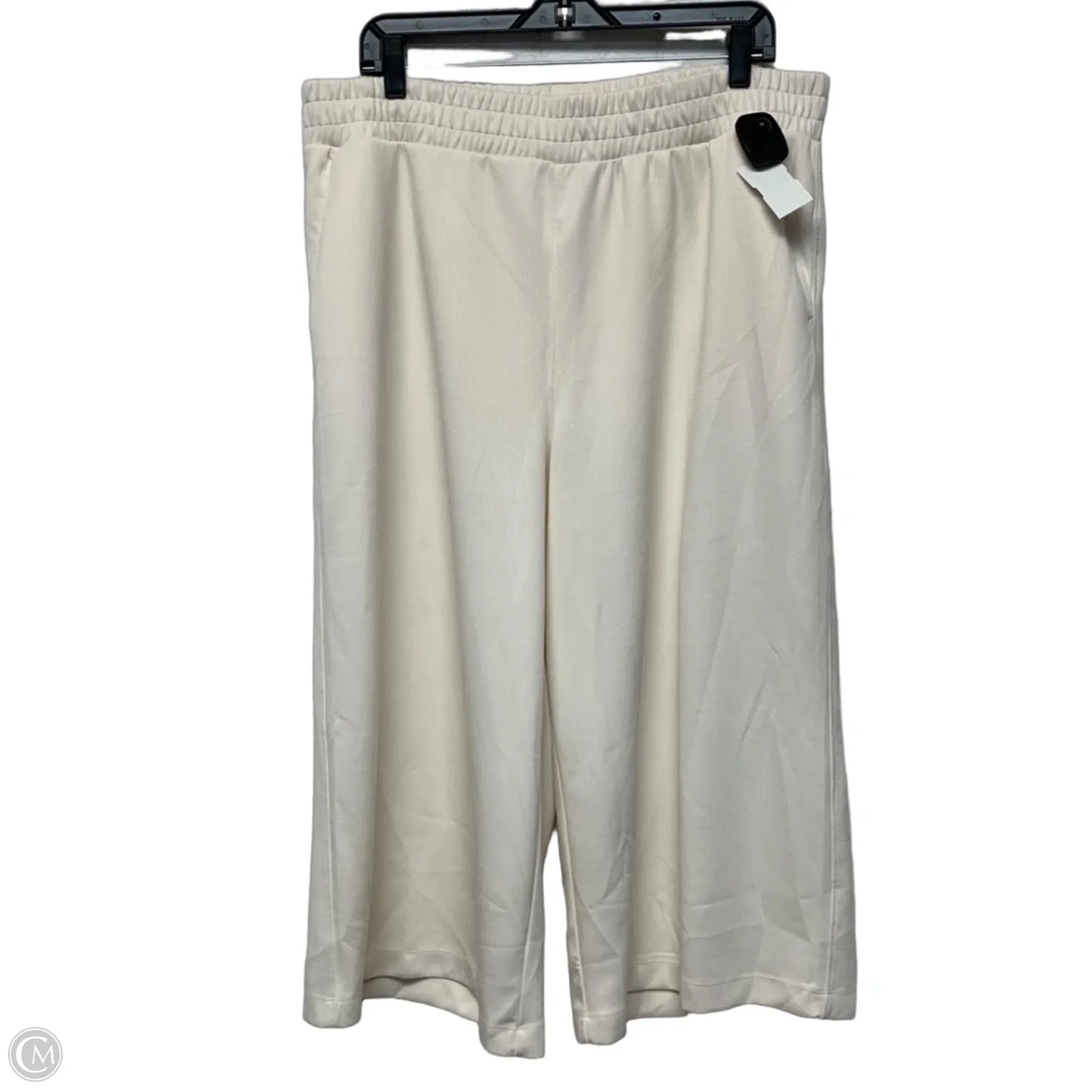 Pants Wide Leg By Danskin In Cream, Size: Xl