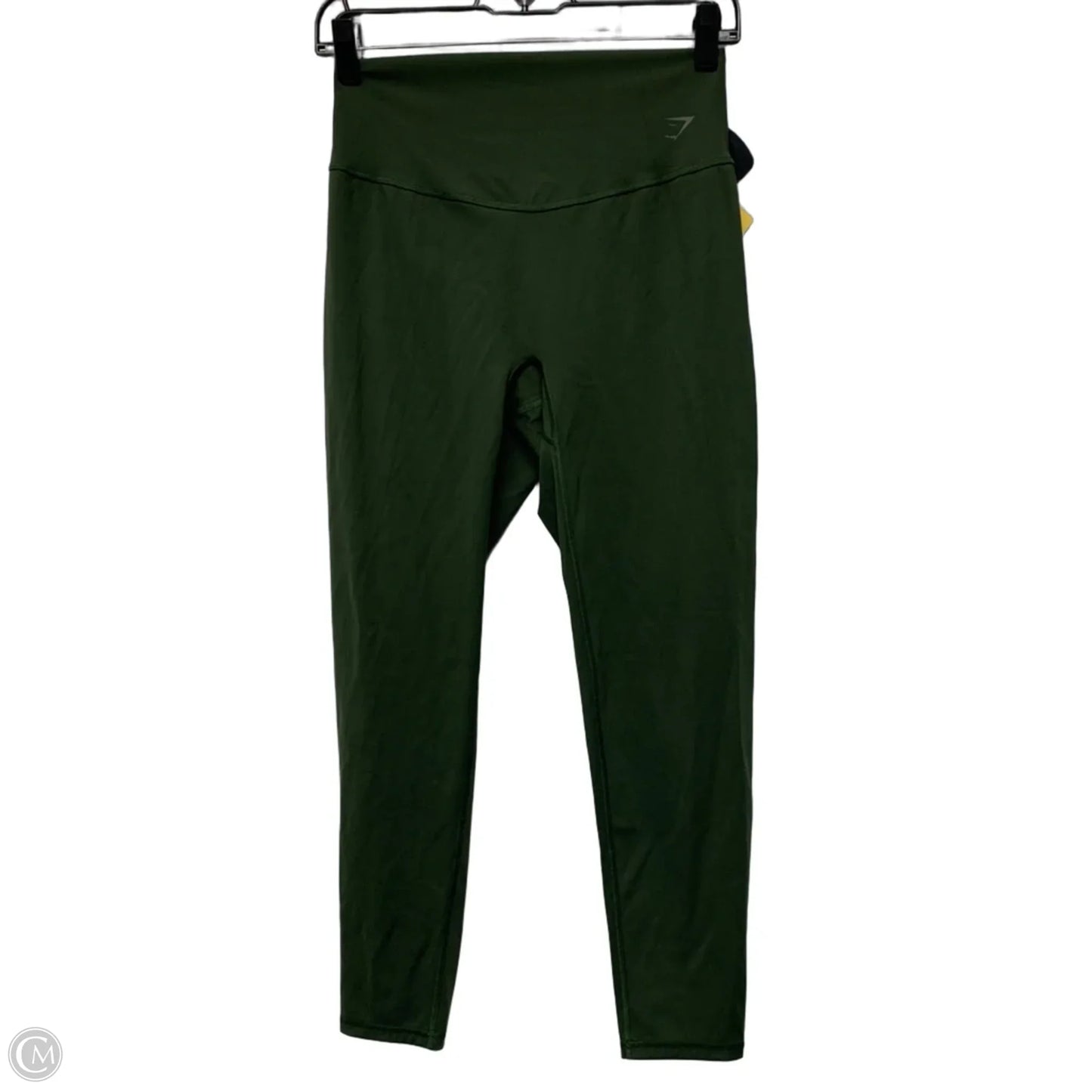 Athletic Leggings By Gym Shark In Green, Size: L