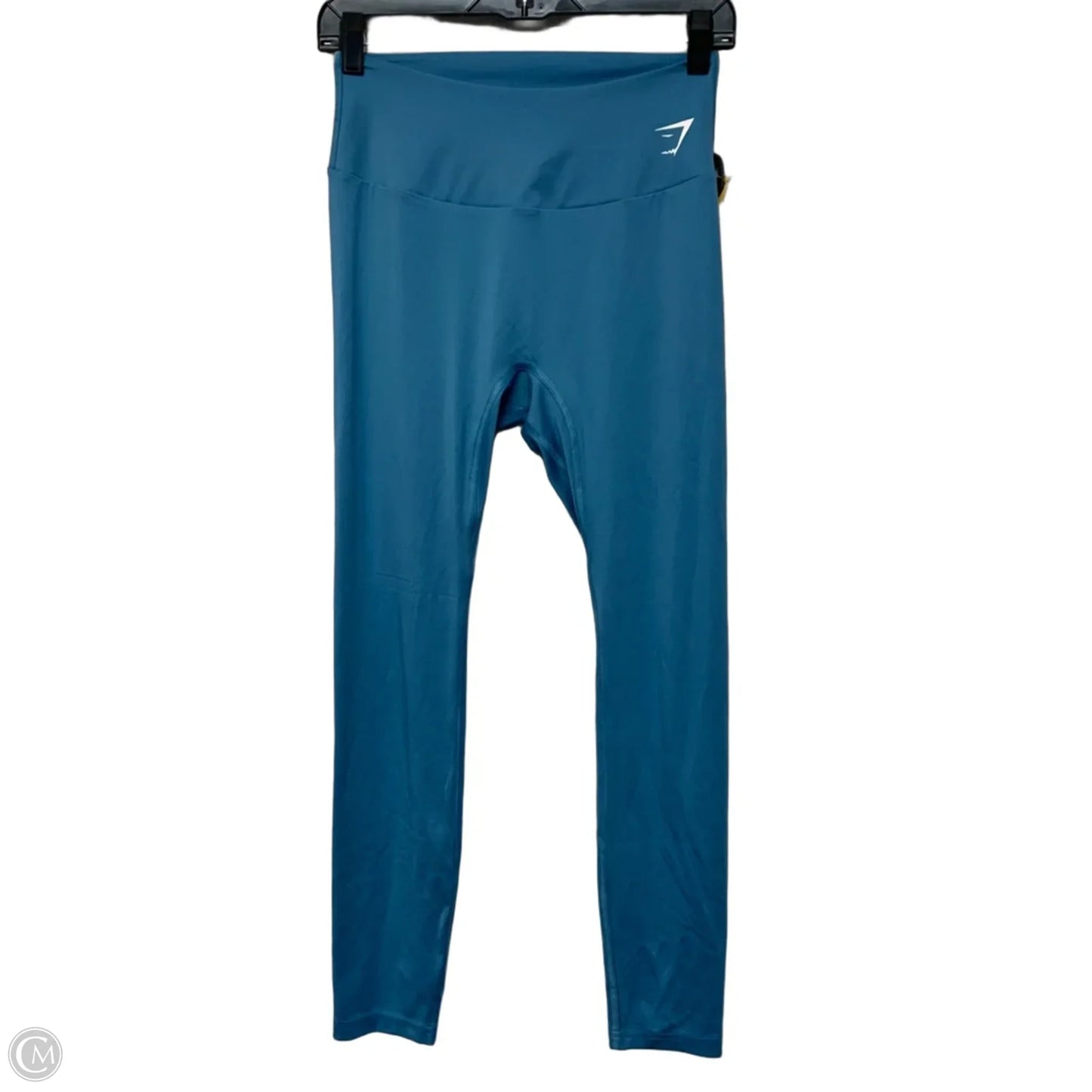 Athletic Leggings By Gym Shark In Blue, Size: L