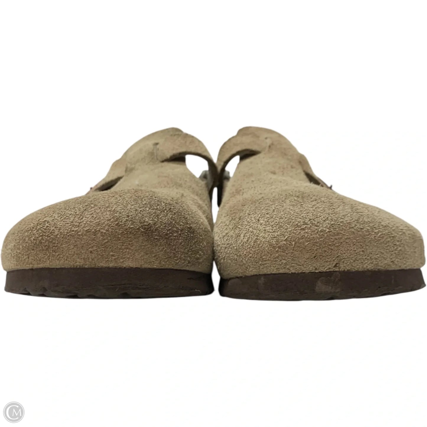 Shoes Flats By Birkenstock In Tan, Size: 7