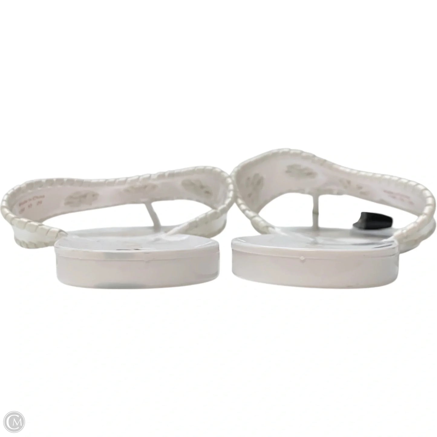 Sandals Flats By Jack Rogers In White, Size: 10