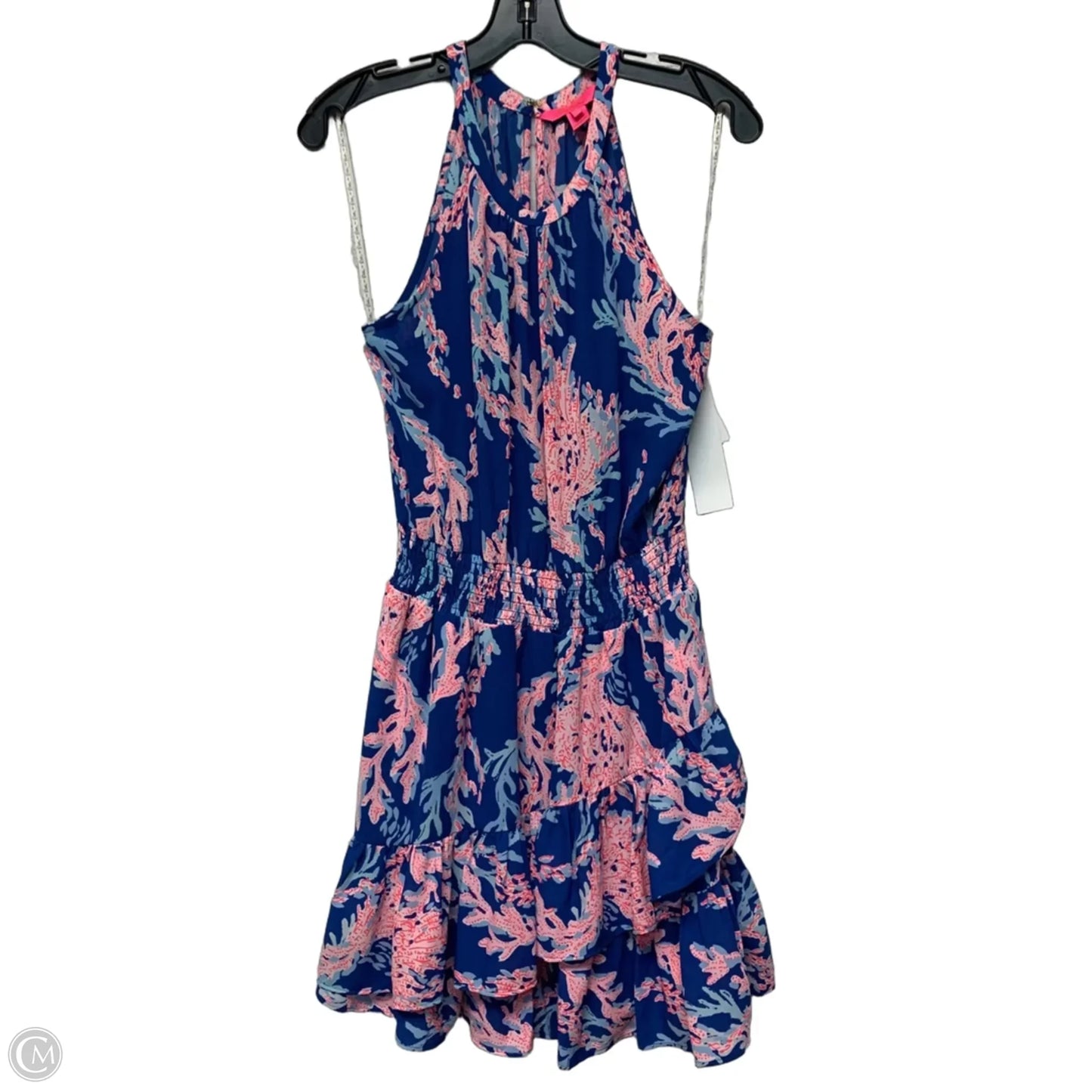Dress Designer By Lilly Pulitzer In Blue & Pink, Size: S