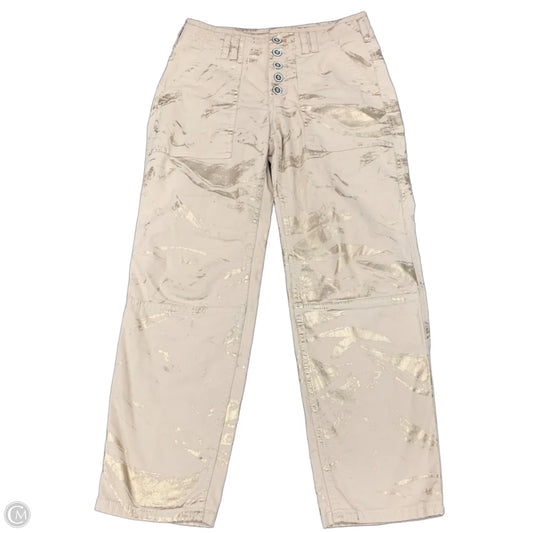 Pants Other By Anthropologie In Gold & Tan, Size: 6
