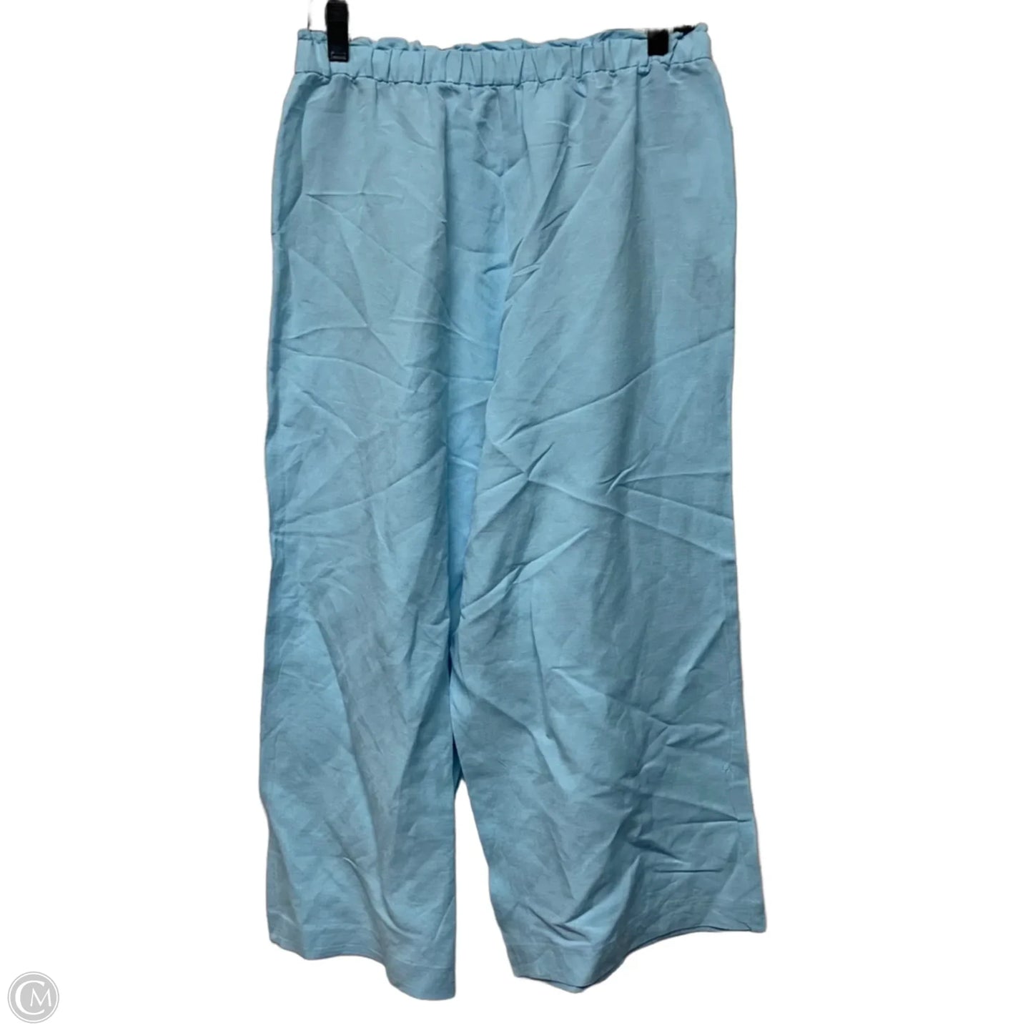 Pants Wide Leg By Ann Taylor In Blue, Size: Mp