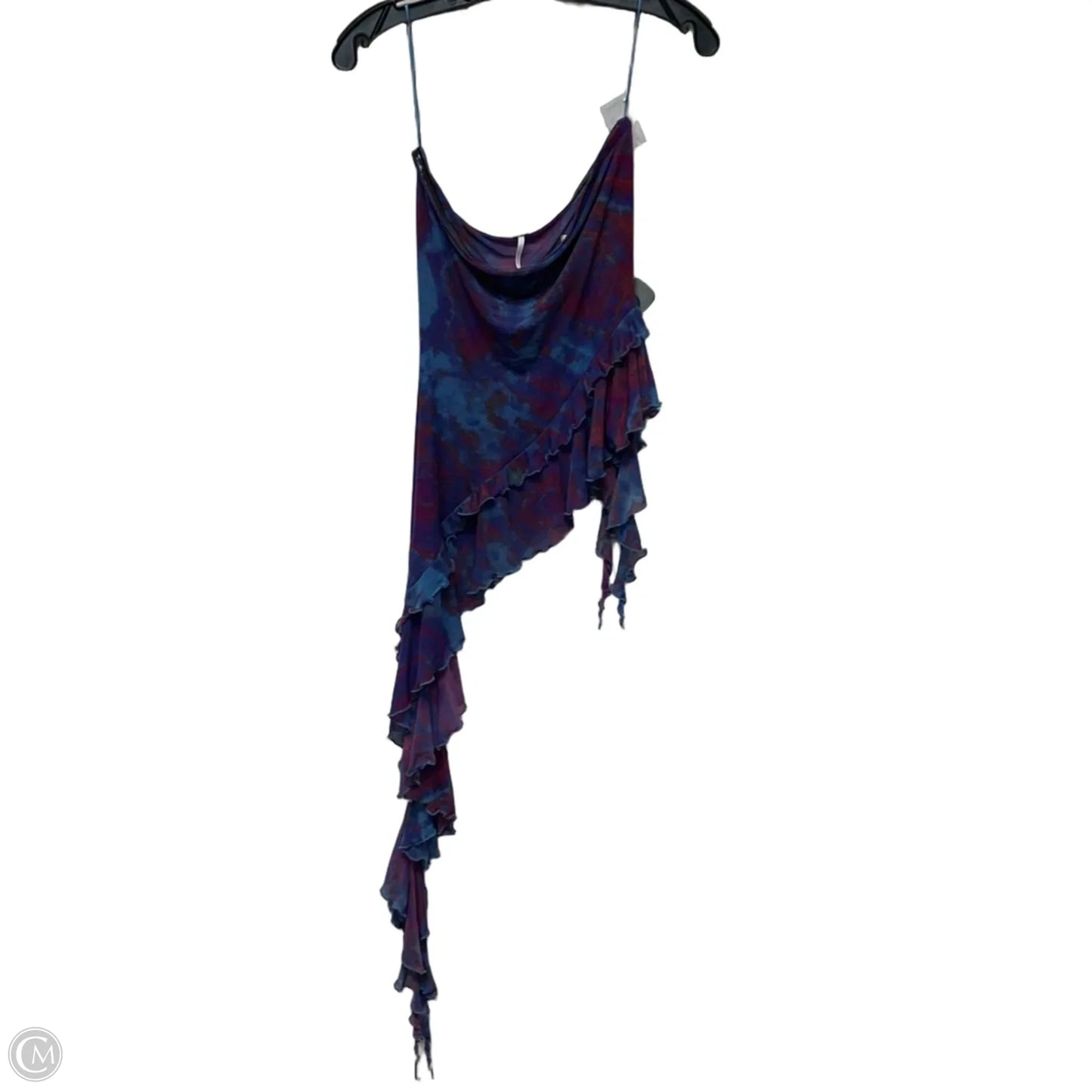 Top Sleeveless By Free People In Blue & Purple, Size: S
