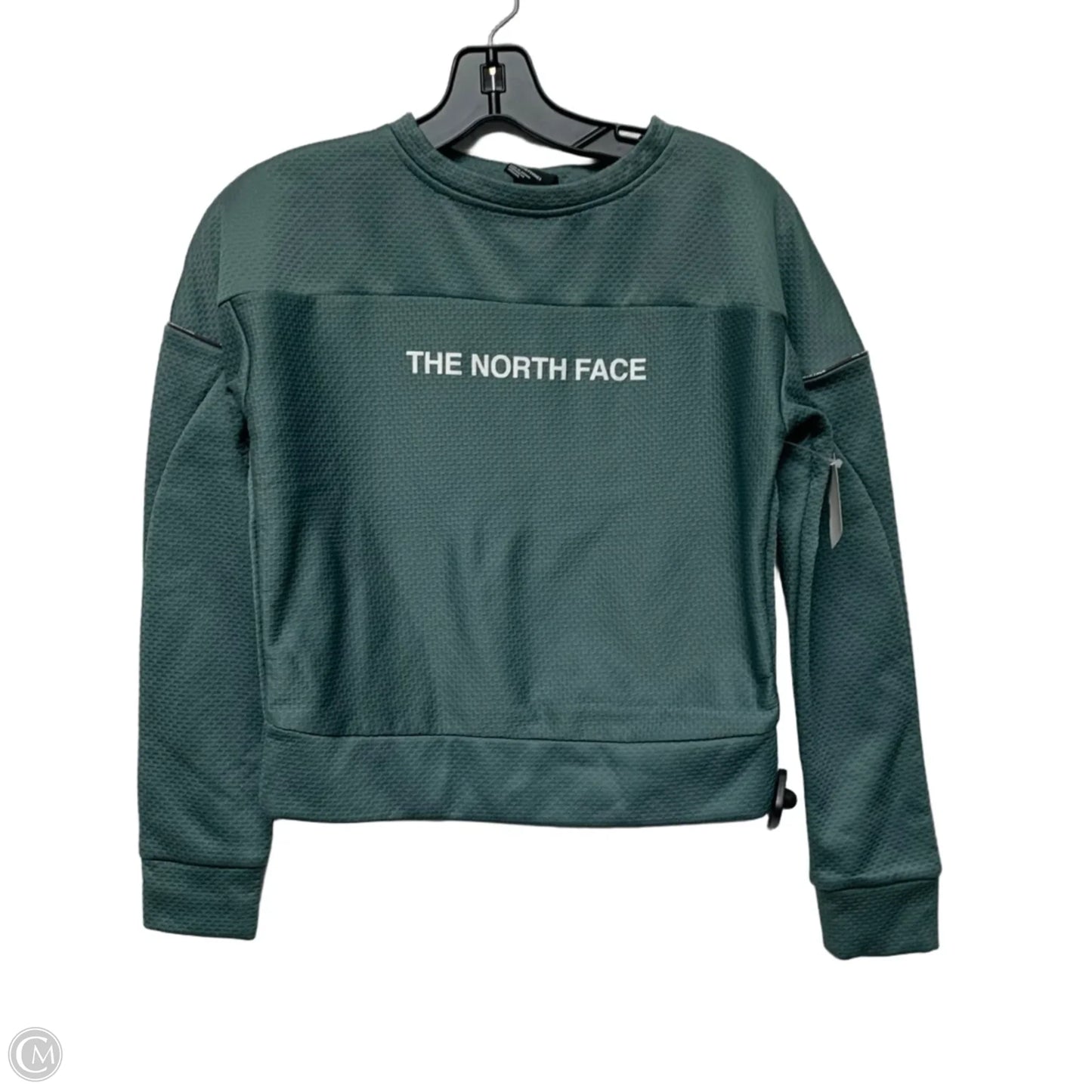 Sweatshirt Crewneck By The North Face In Green, Size: Xs