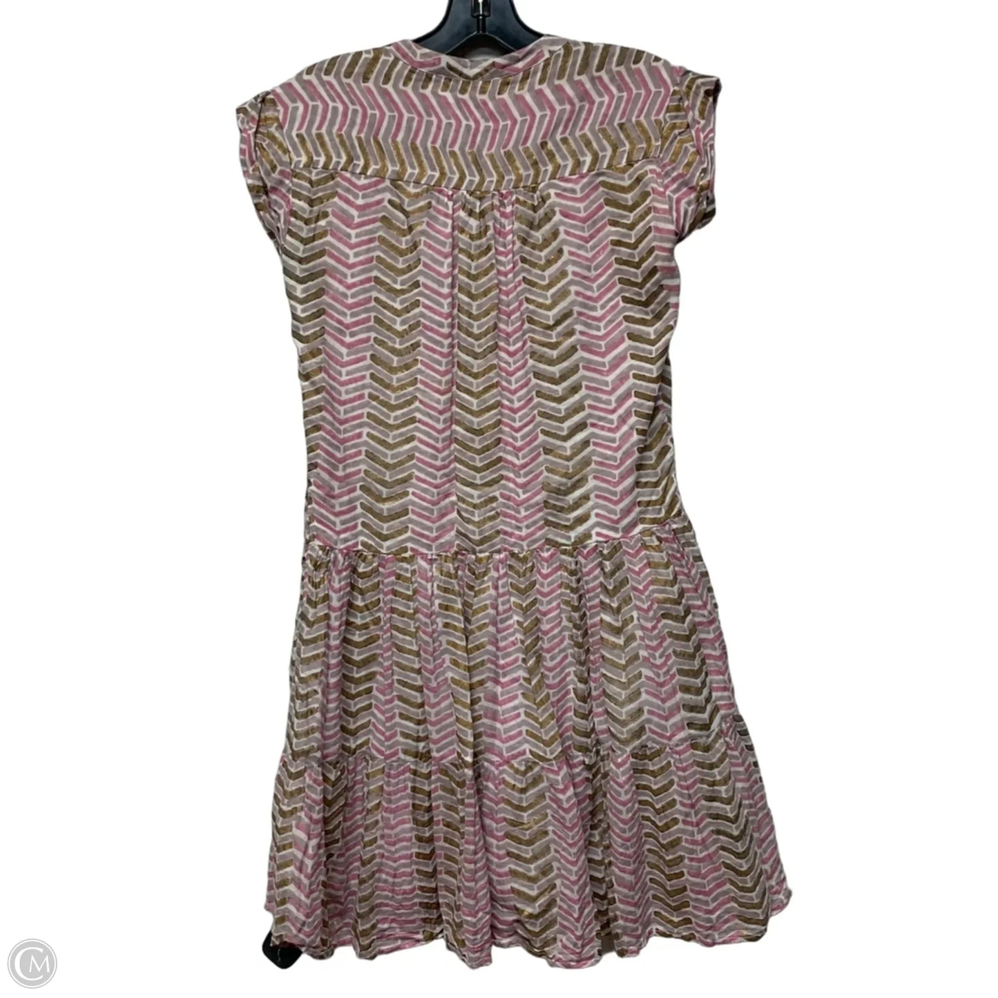 Dress Casual Short By Oliphant In Pink, Size: Xxs