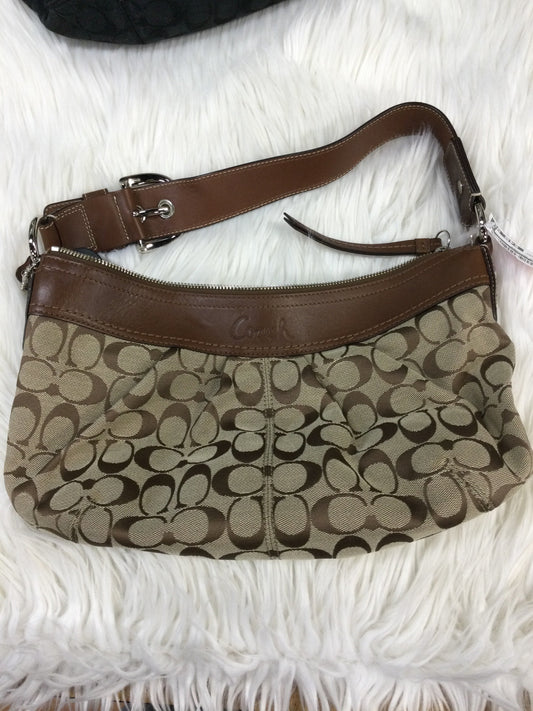 Handbag Designer By Coach In Brown, Size:Medium