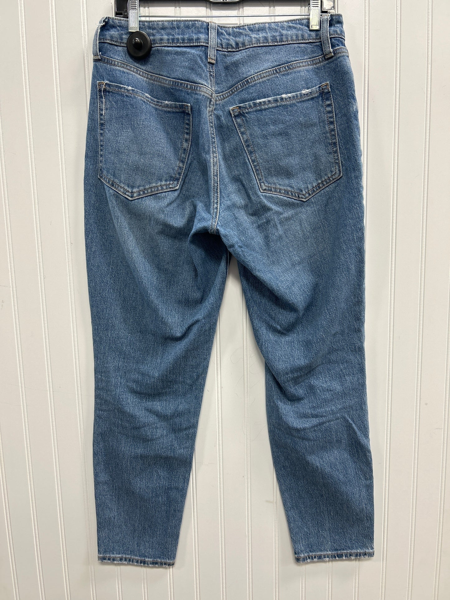 Jeans Straight By Old Navy In Blue Denim, Size:6