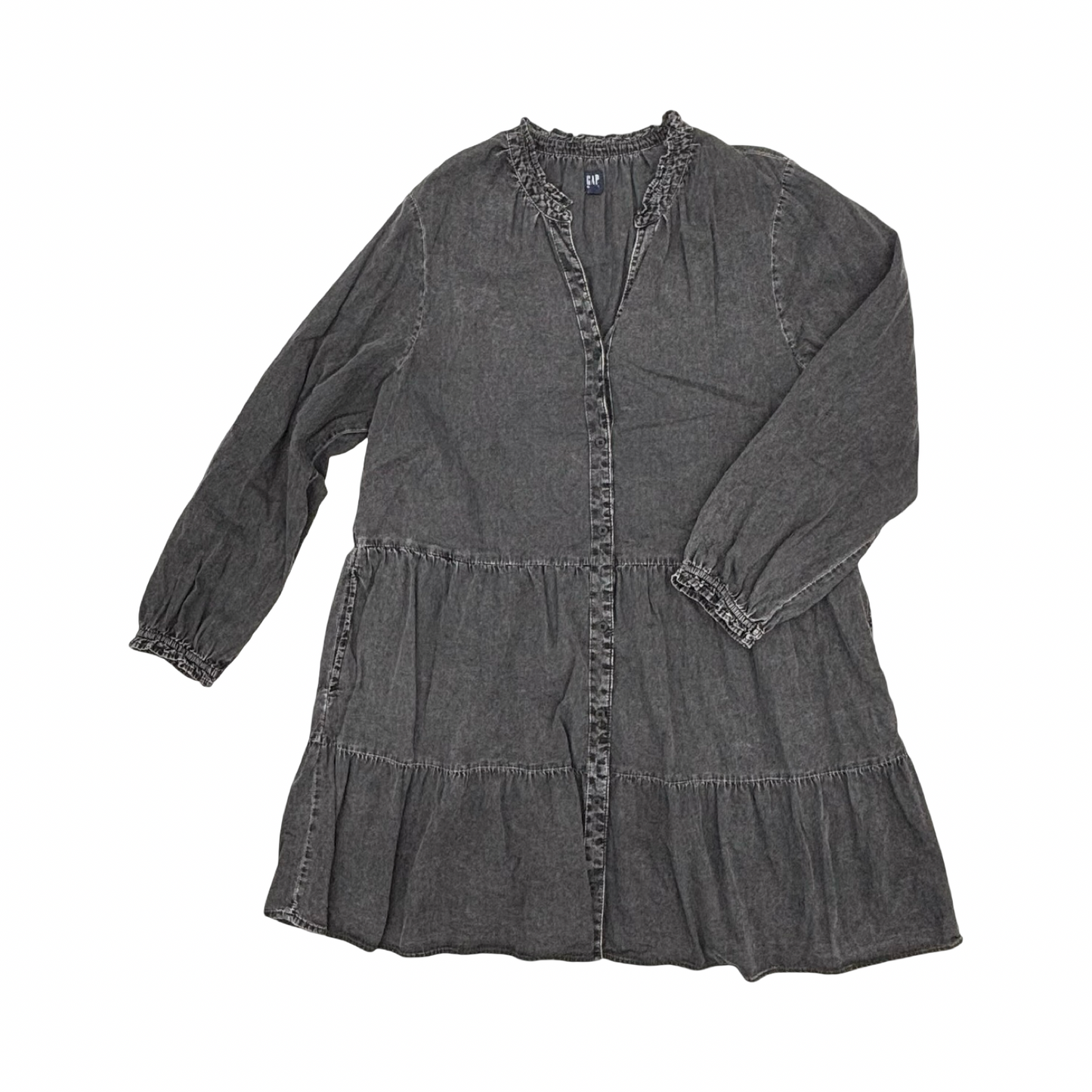 Dress Casual Short By Gap In Black Denim, Size:Xxl
