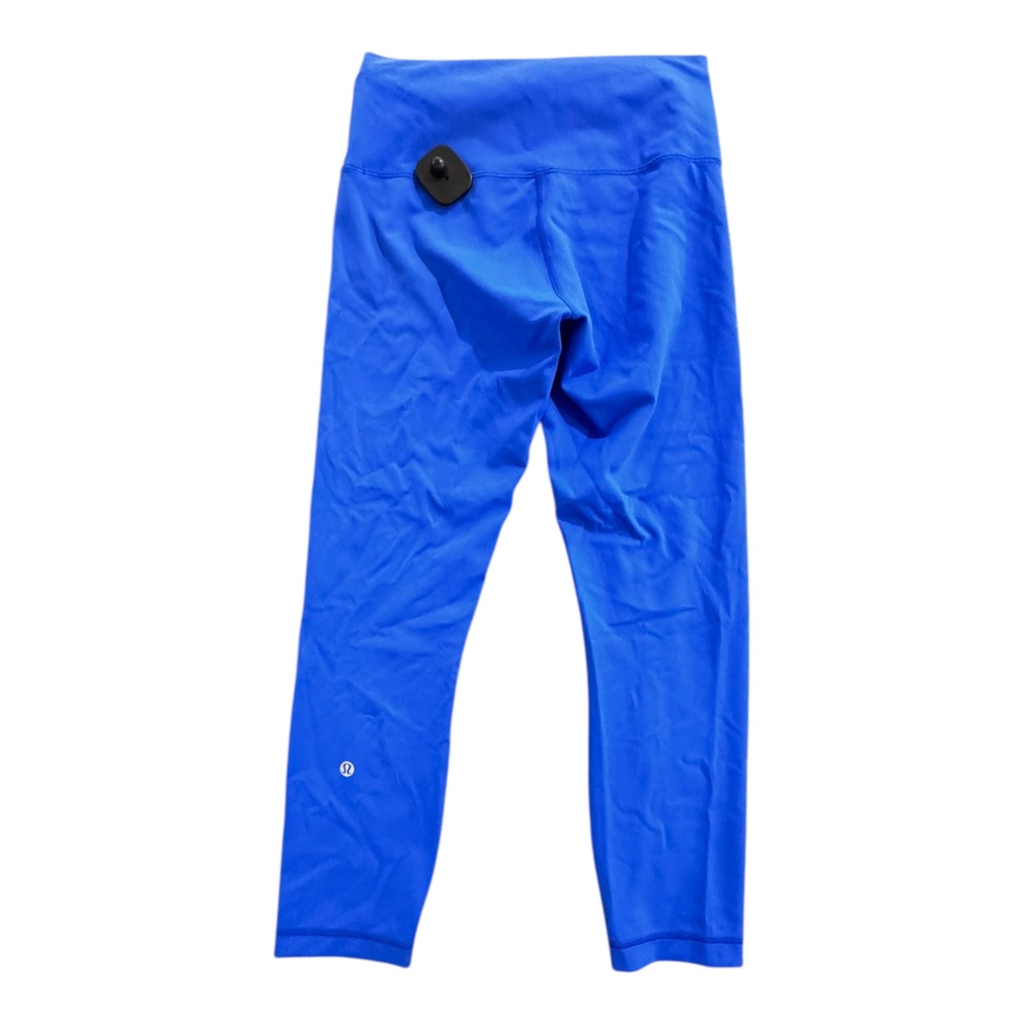Athletic Leggings Capris By Lululemon In Blue, Size:8