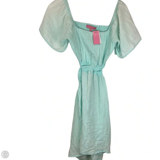 Dress Casual Short By Simply Southern In Teal, Size: M