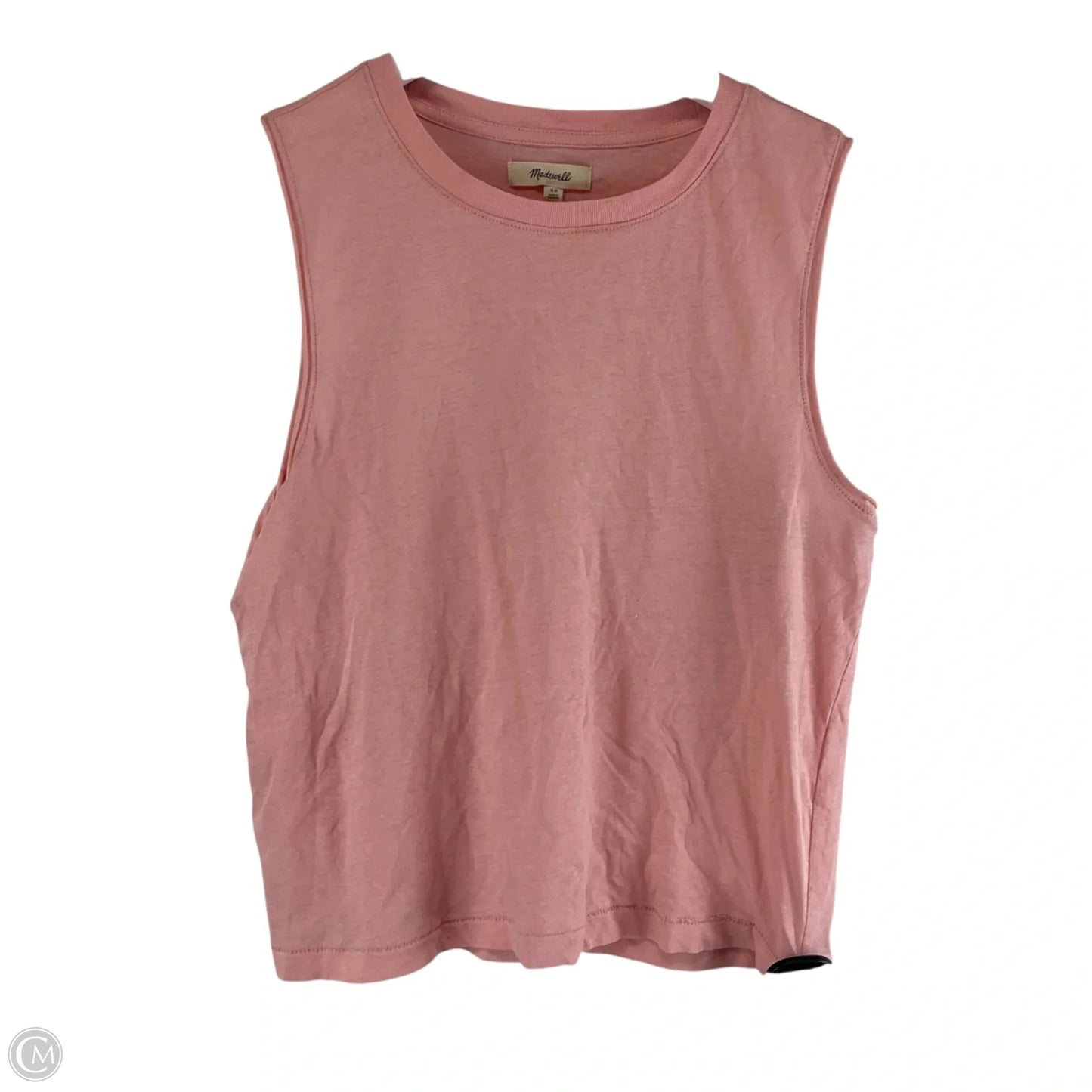 Top Sleeveless Basic By Madewell In Pink, Size: Xs
