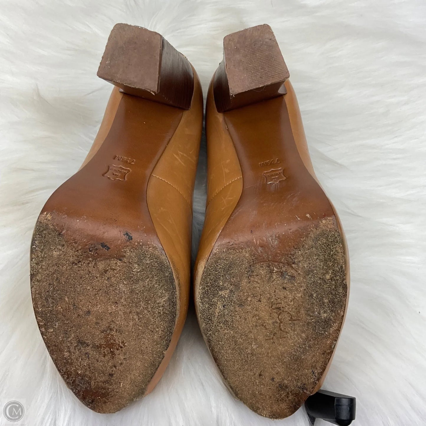 Shoes Designer By Tory Burch In Tan, Size: 7.5