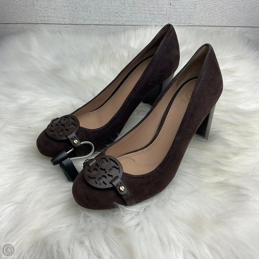 Shoes Designer By Tory Burch In Brown, Size: 7.5