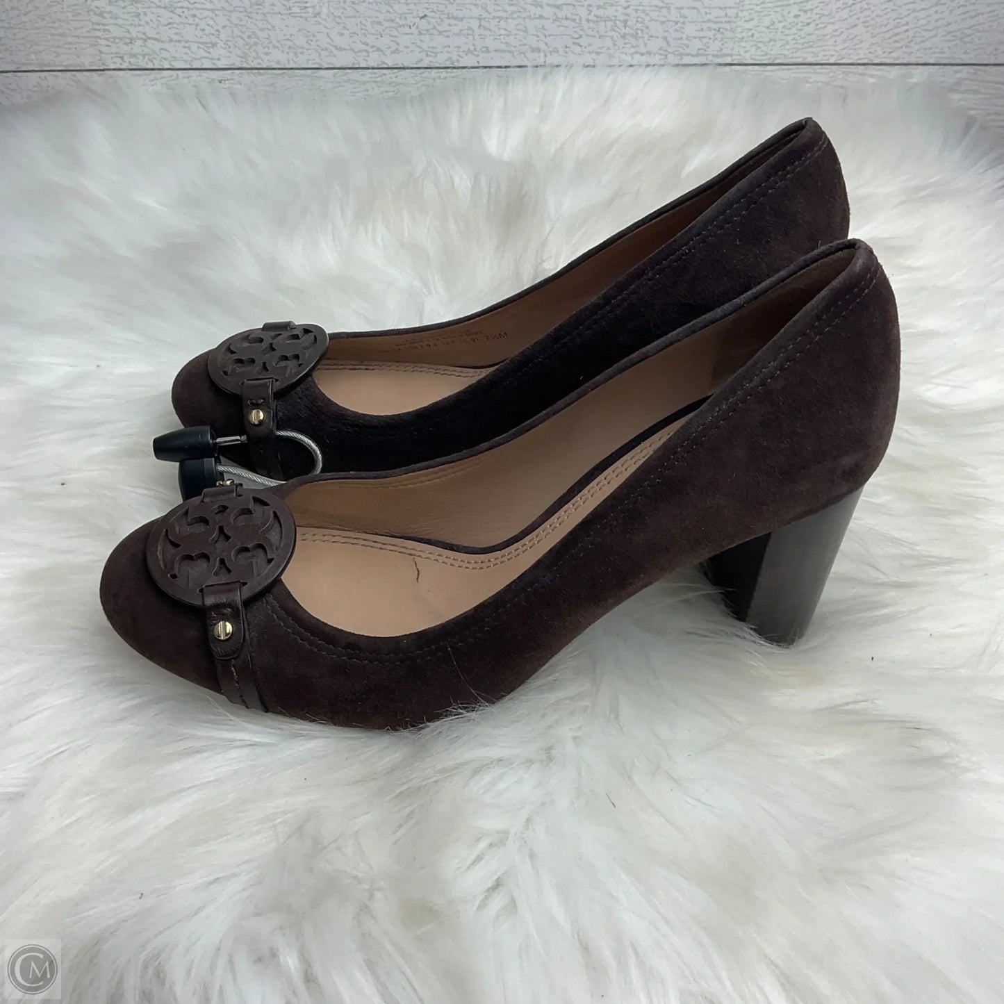 Shoes Designer By Tory Burch In Brown, Size: 7.5