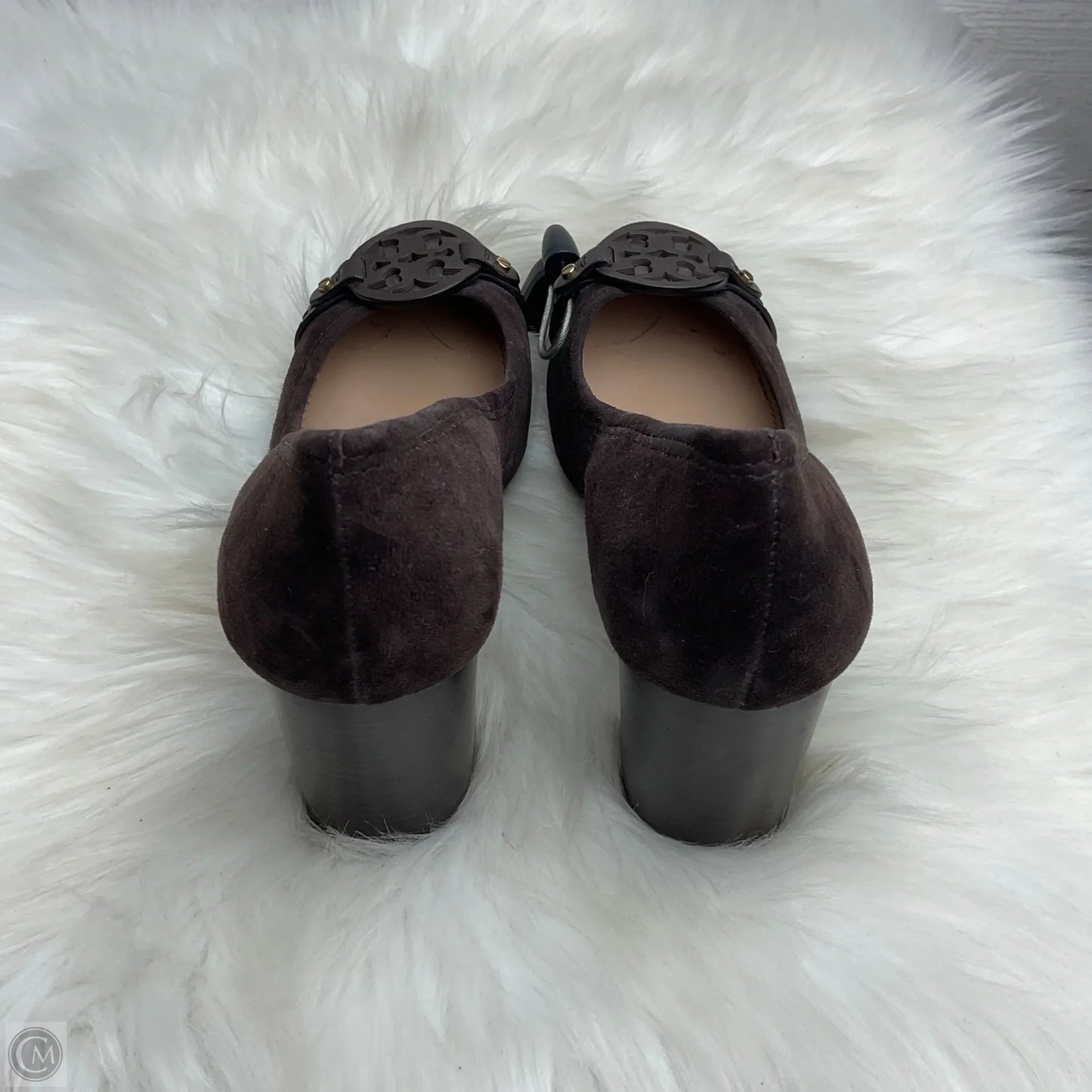 Shoes Designer By Tory Burch In Brown, Size: 7.5