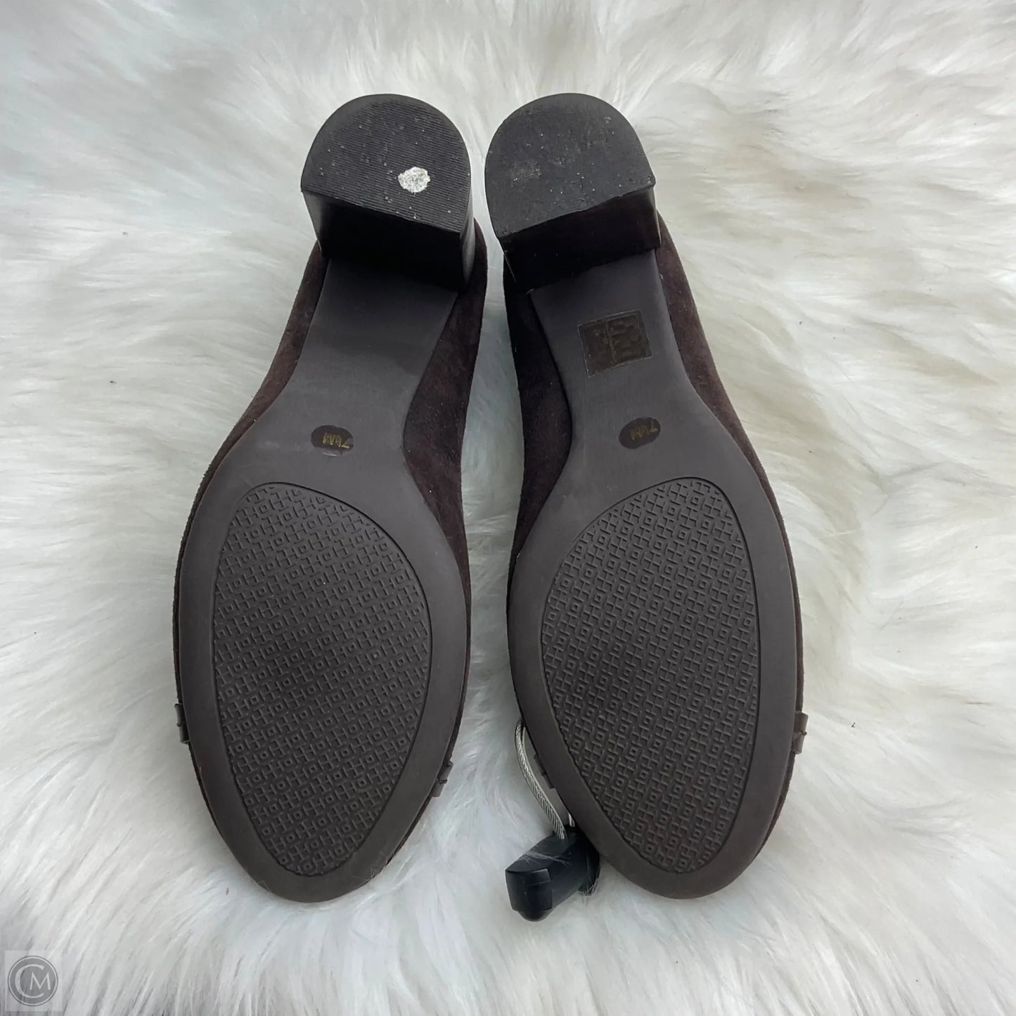 Shoes Designer By Tory Burch In Brown, Size: 7.5