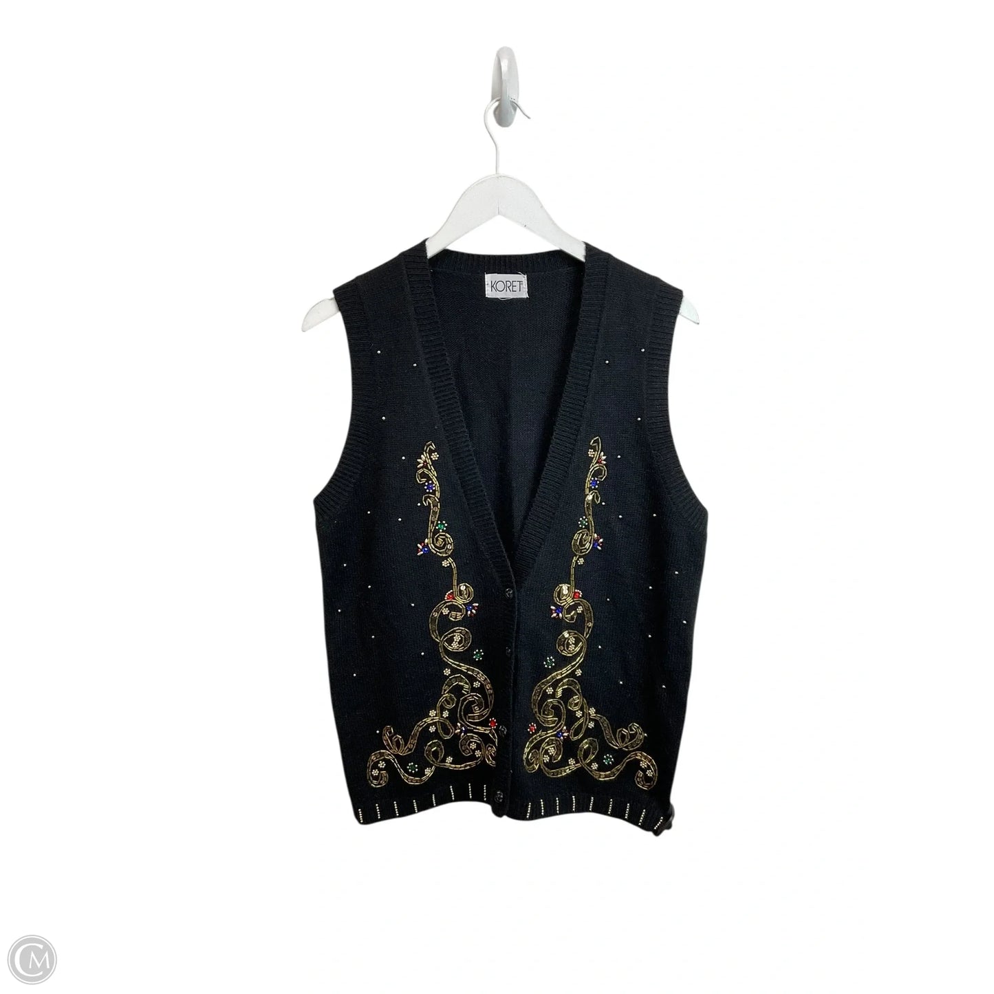 Vest Other By Koret In Black, Size: Osfm