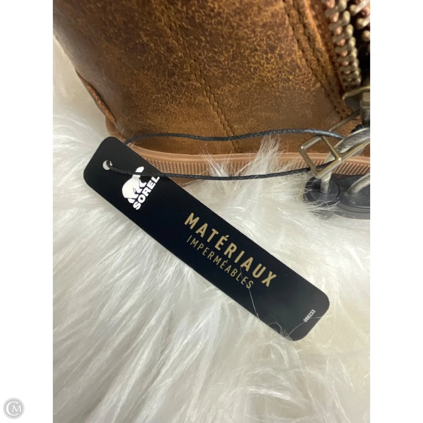 Boots Ankle Heels By Sorel In Brown, Size: 6.5