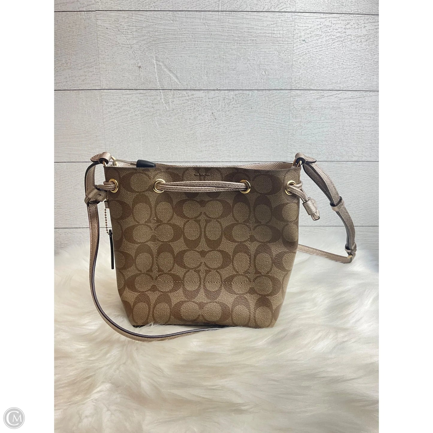 Crossbody Designer By Coach, Size: Medium