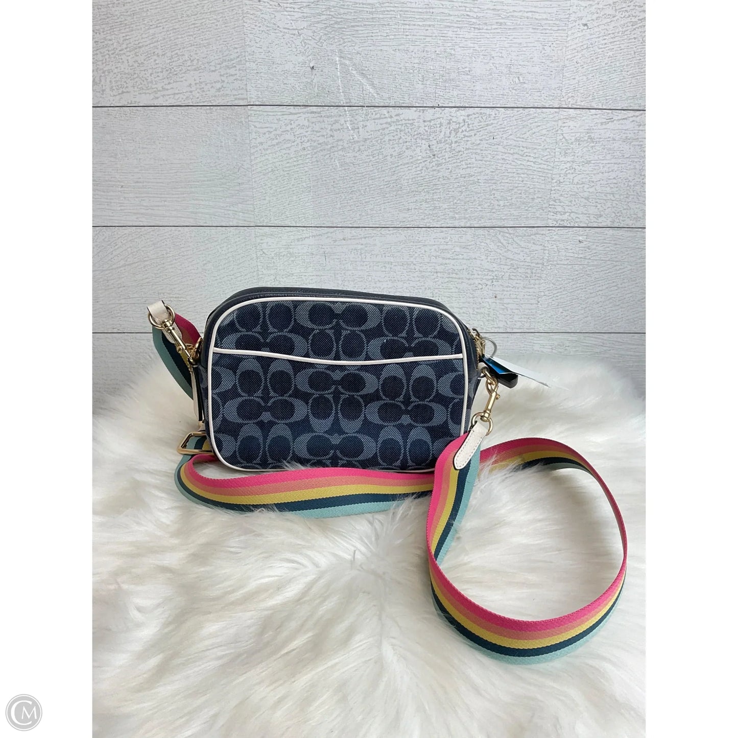 Crossbody Designer By Coach, Size: Medium