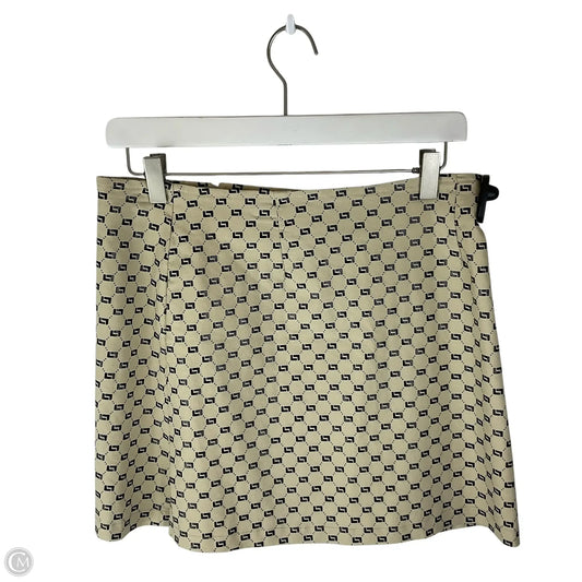 Skirt Mini & Short By Clothes Mentor In Cream, Size: L