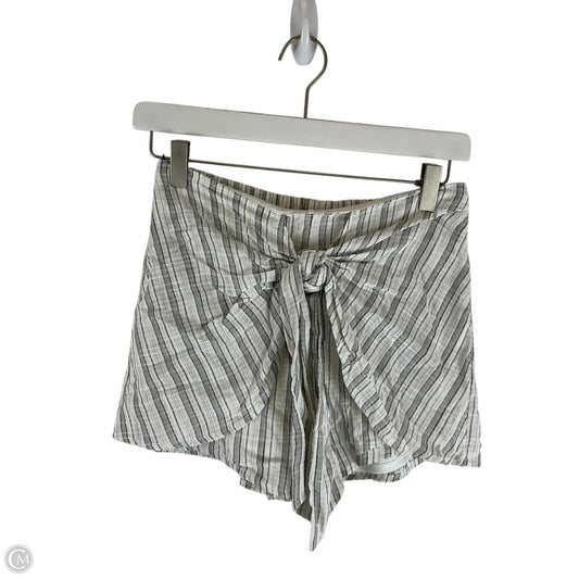 Shorts By Peach Love Cream California In Striped Pattern, Size: S