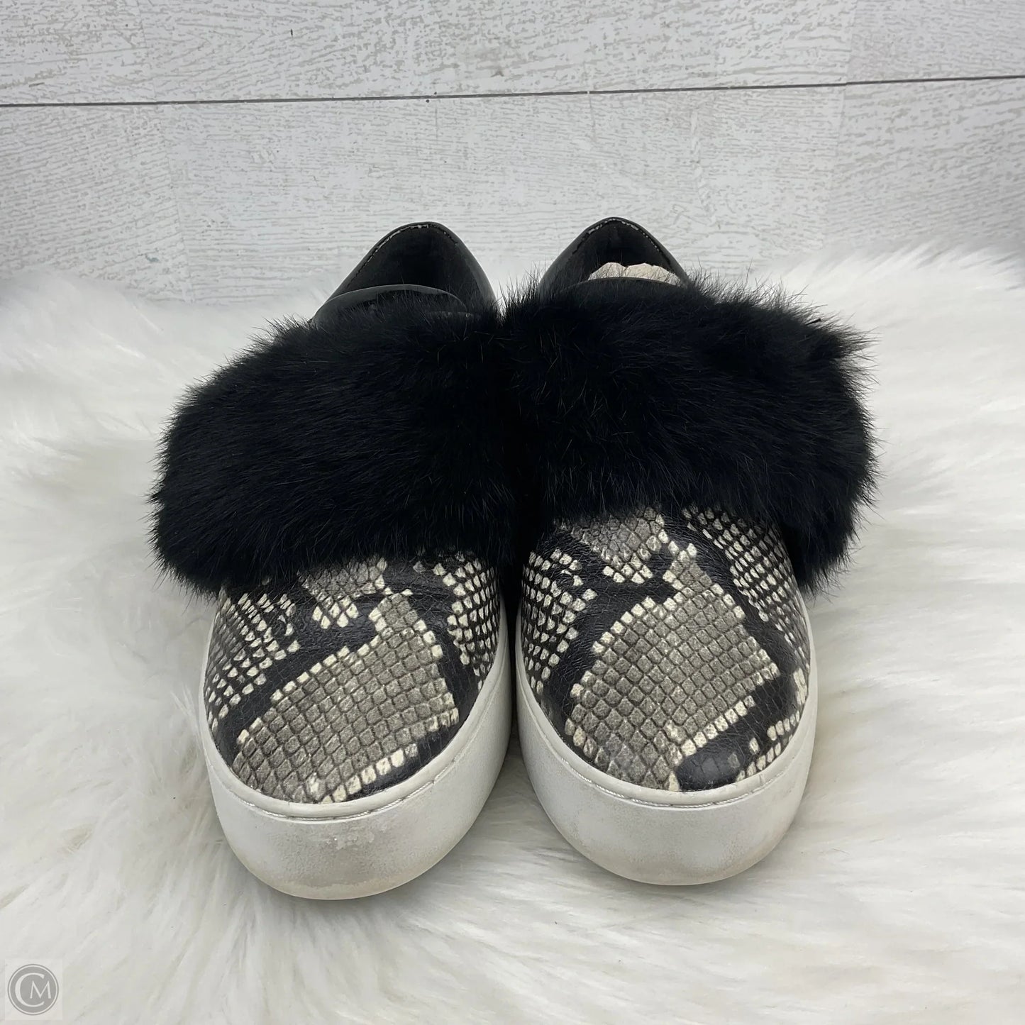 Shoes Designer By Michael Kors In Snakeskin Print, Size: 8