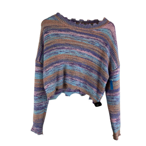 Sweater By Clothes Mentor In Purple, Size: M
