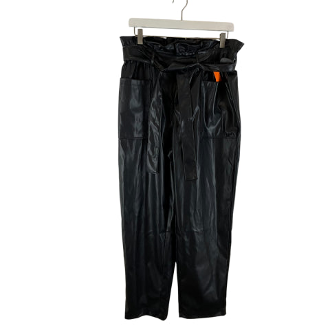 Pants Wide Leg By Who What Wear In Black, Size: 12