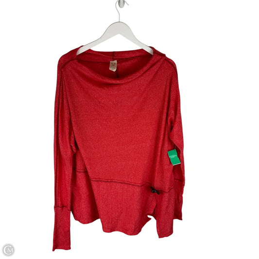 Top Long Sleeve By We The Free In Orange, Size: S