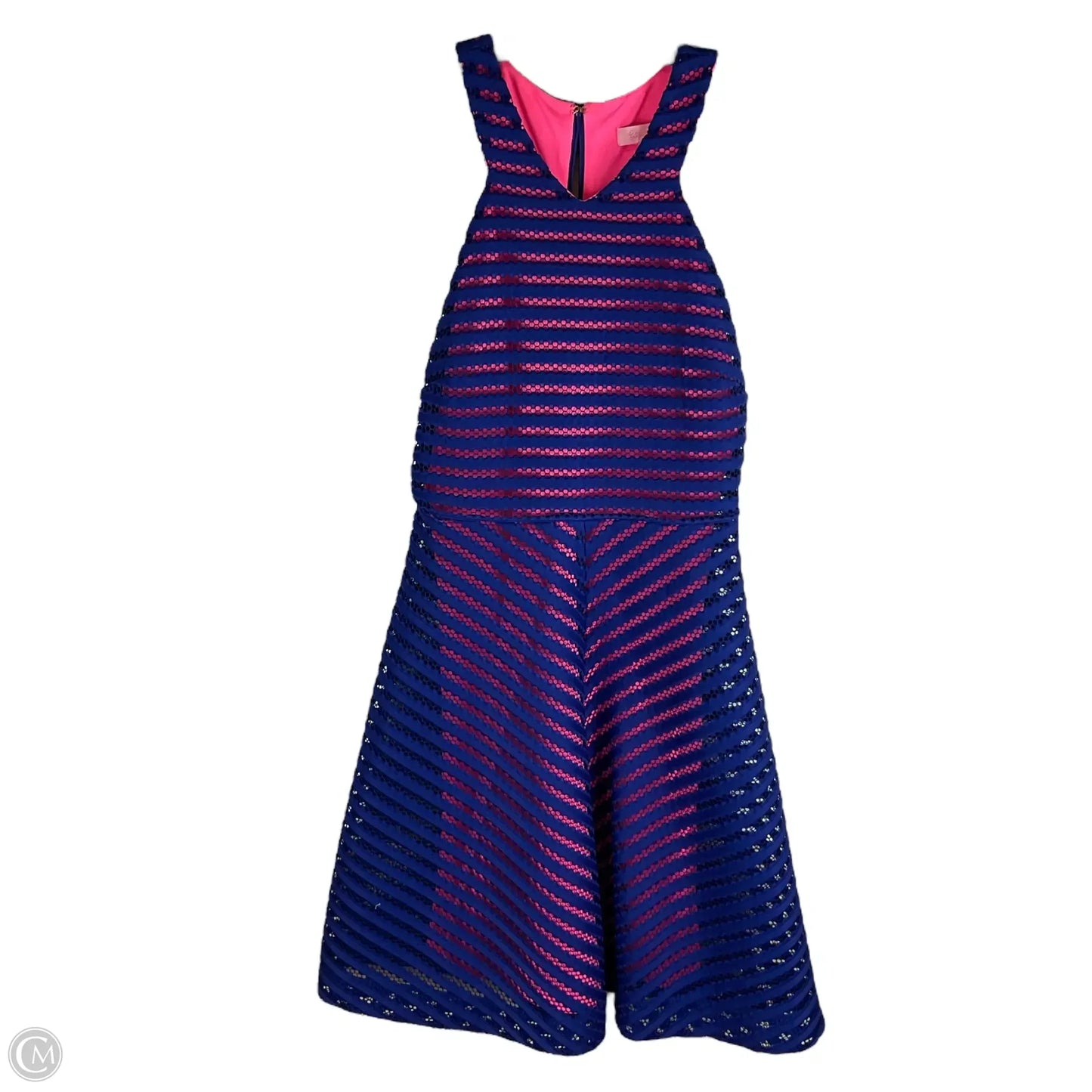 Dress Designer By Lilly Pulitzer In Blue, Size: Xs