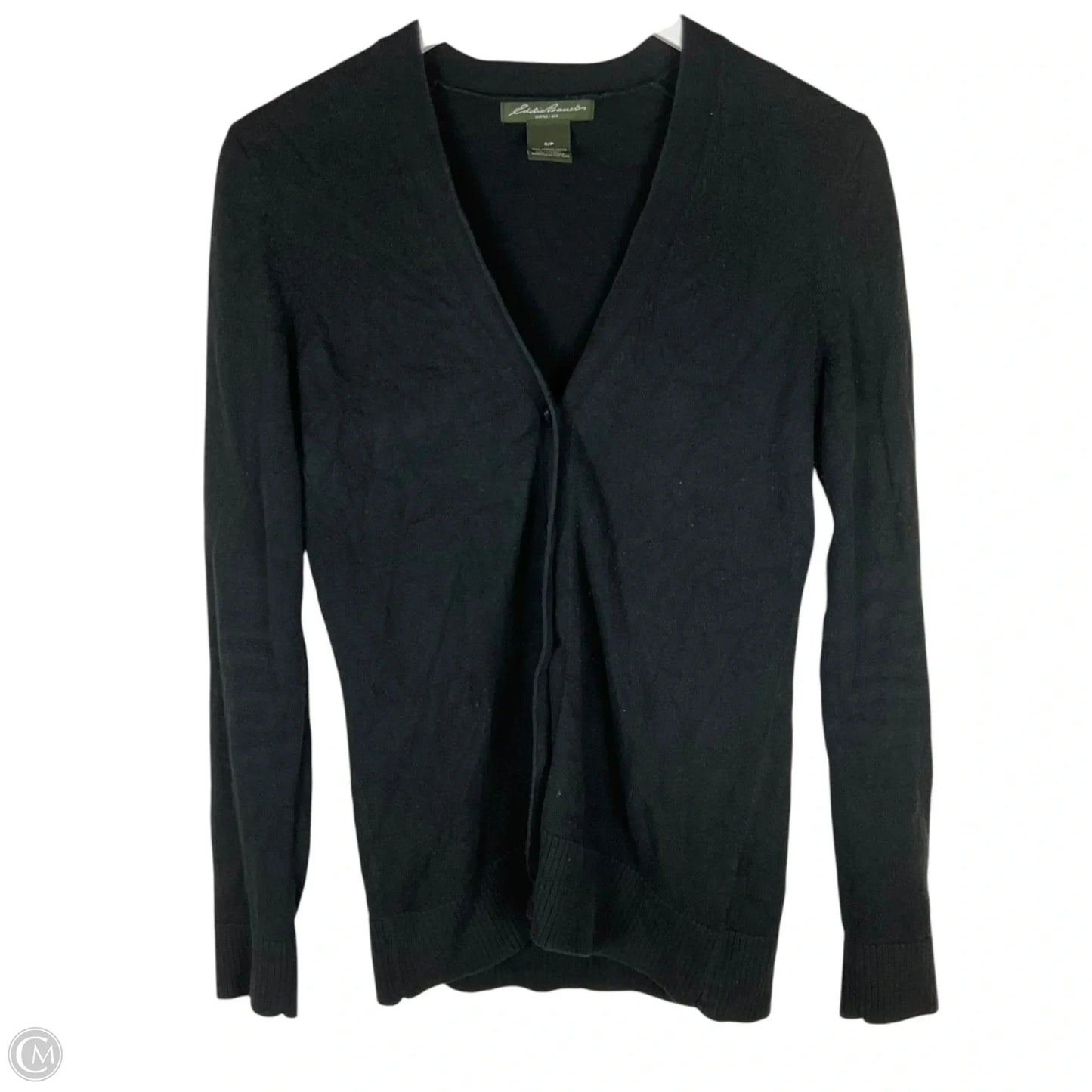 Cardigan By Eddie Bauer In Black, Size: S