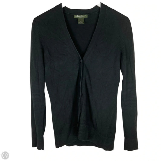 Cardigan By Eddie Bauer In Black, Size: S