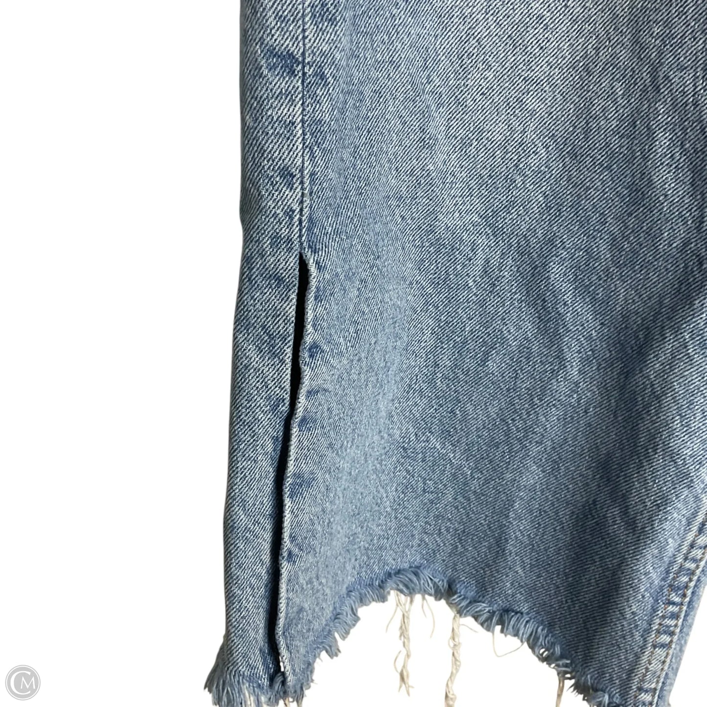 Jeans Straight By Zara In Blue Denim, Size: 6