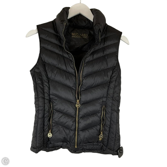 Vest Puffer & Quilted By Michael By Michael Kors In Black, Size: S