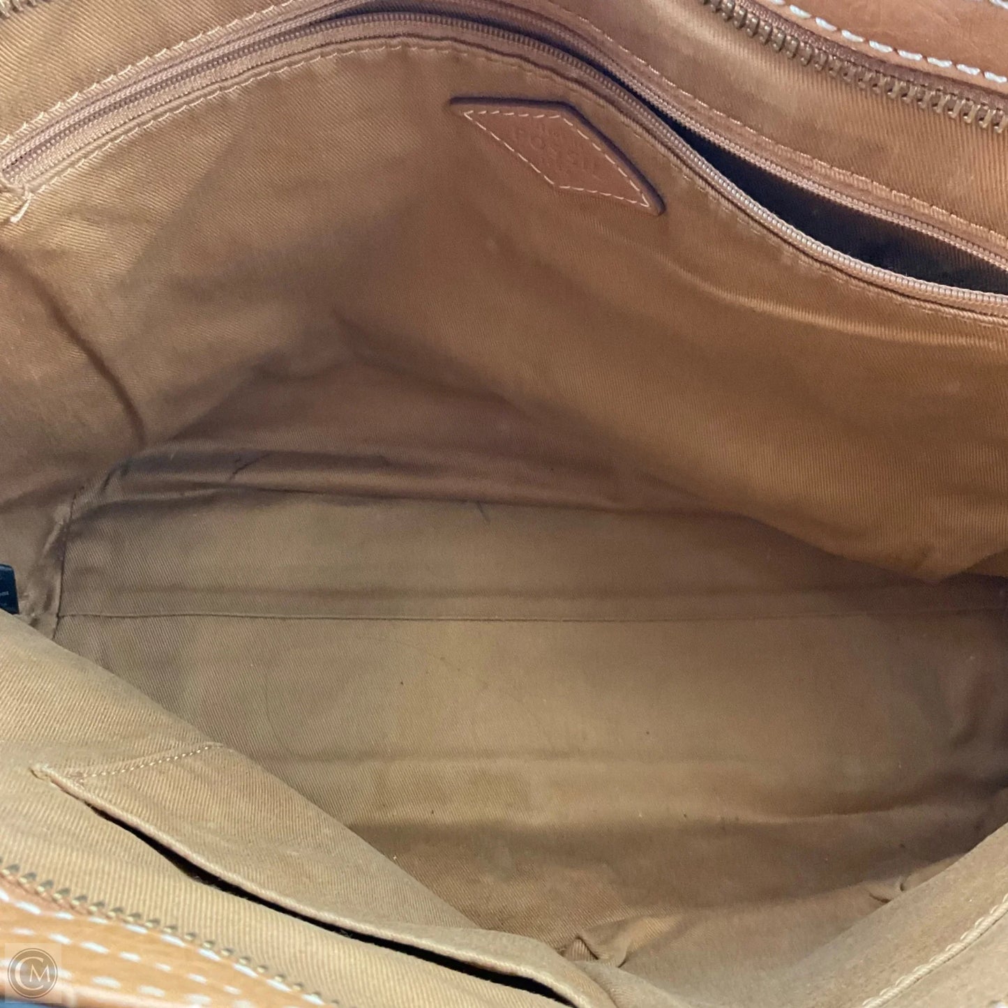Handbag By Fossil, Size: Medium