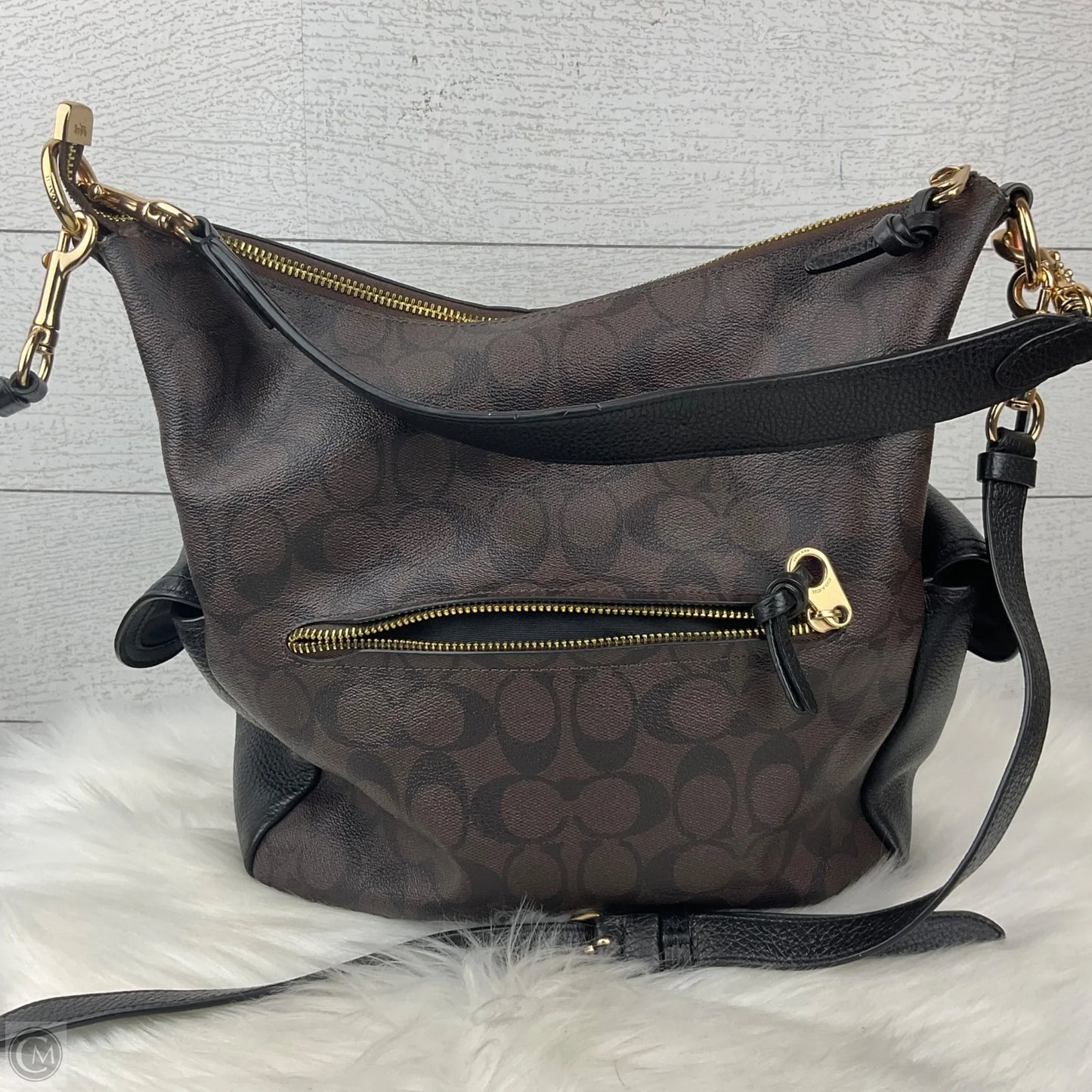 Handbag Designer By Coach, Size: Large