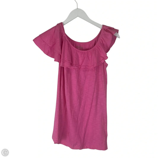 Top Sleeveless Designer By Lilly Pulitzer In Pink, Size: S