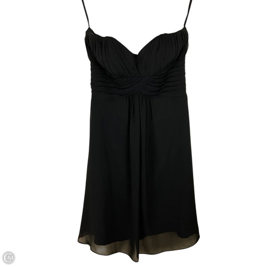 Dress Casual Short By White House Black Market In Black, Size: 4