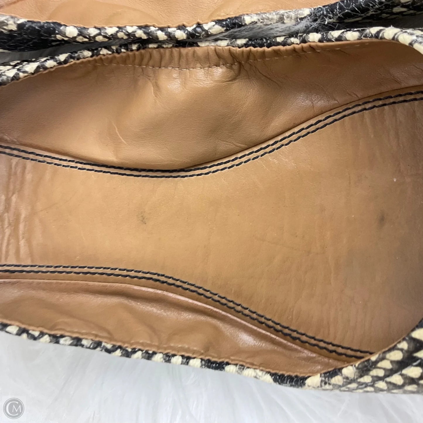 Shoes Designer By Tory Burch In Snakeskin Print, Size: 9